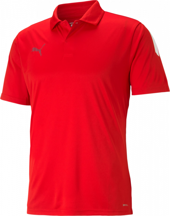 Puma - Teamliga Polo - rød