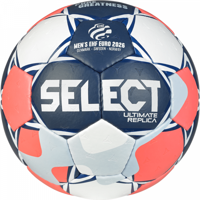 Select - Ehf Euro 2026 Handball Replica - Rosso & blu