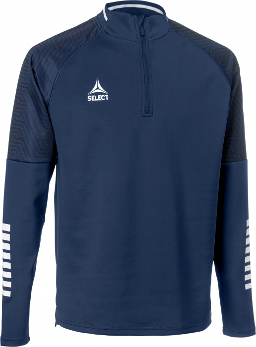 Select - Monaco V24 Training Sweat Half Zip - Marineblau