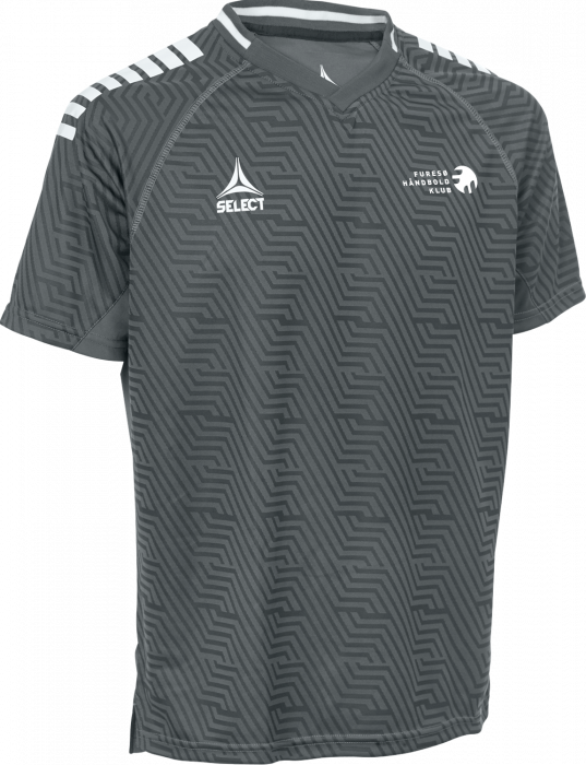 Select - Furesø Håndbold Home Jersey Adults - Grigio & bianco