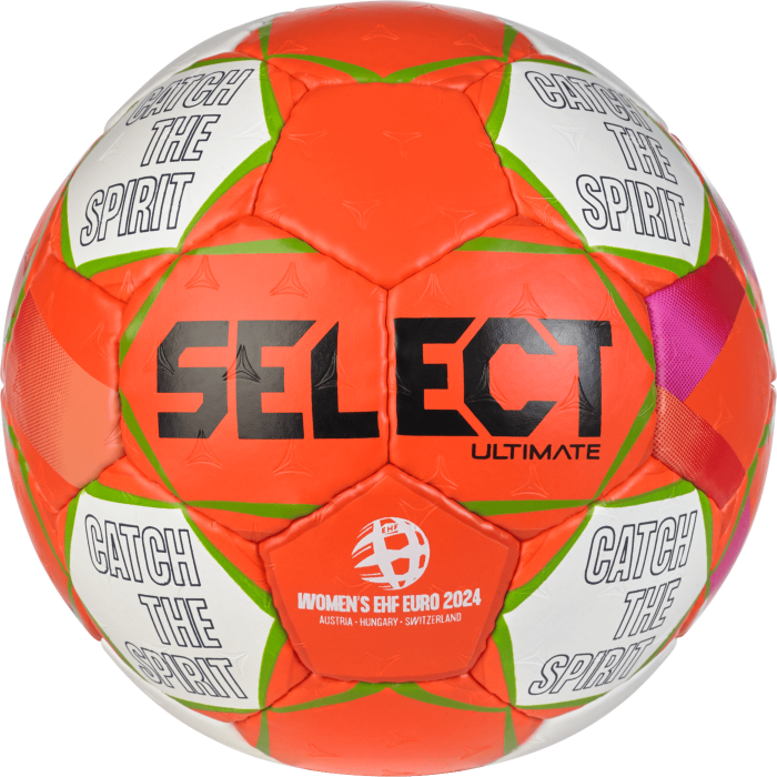 Select - Ultimate Ehf Euro 2024 Women Handball - Orange & white